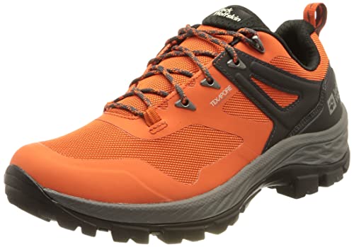 Jack Wolfskin Herren Rebellion Guide Texapore Low M, Orange / Grey, 40.5 EU von Jack Wolfskin