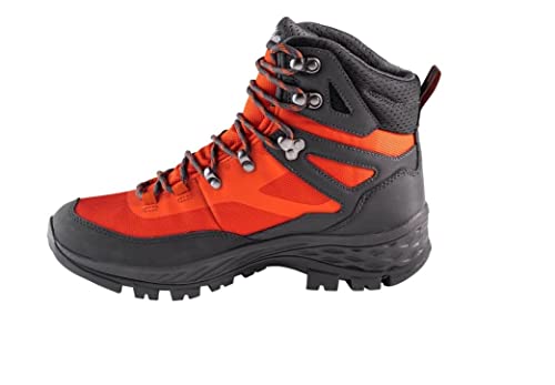 Jack Wolfskin Herren Rebellion Guide Texapore Mid M, Orange / Phantom, 47.5 EU von Jack Wolfskin