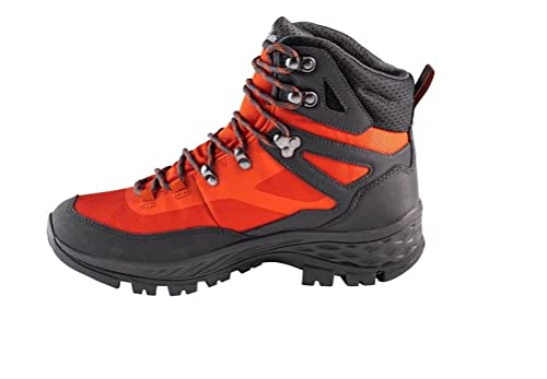 Jack Wolfskin Herren Rebellion Guide Texapore Mid M, Orange / Phantom, 40 EU von Jack Wolfskin