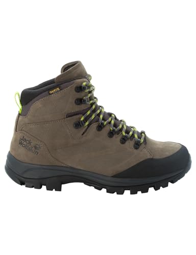 Jack Wolfskin Herren Rebellion Texapore Mid M, Khaki / Phantom, 46 EU Jack Wolfskin Herren Rebellion Texapore Mid M, Khaki / Phantom, 46 EU von Jack Wolfskin