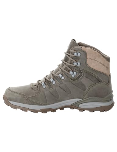 Jack Wolfskin Herren Refugio Prime Texapore MID M Wanderschuh, Cold Coffee, 40.5 EU von Jack Wolfskin