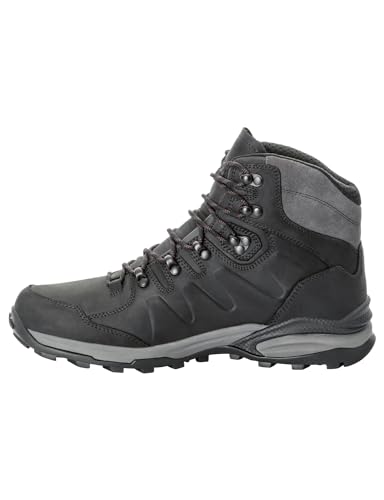 Jack Wolfskin Herren Refugio Prime Texapore MID M Wanderschuh, Phantom, 39.5 EU von Jack Wolfskin