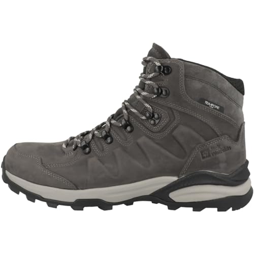 Jack Wolfskin Herren Refugio Prime Texapore MID M Wanderschuh, Slate Grey, 44.5 EU von Jack Wolfskin