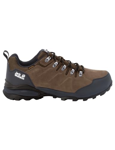 Jack Wolfskin Herren Refugio Texapore Low M Walking-Schuhe, Brown / Phantom, 40 EU von Jack Wolfskin