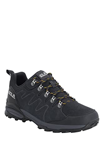 Jack Wolfskin Herren Refugio Texapore Low M Walking Schuh, Phantom Burly Yellow Xt, 40.5 EU von Jack Wolfskin