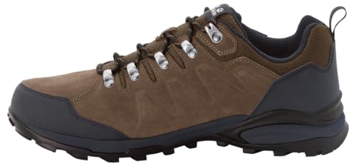 Jack Wolfskin Herren Refugio Texapore Low M Walking-Schuhe, Brown / Phantom, 40 EU von Jack Wolfskin