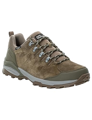 Jack Wolfskin Herren Refugio Texapore Low M Wanderschuh, Cold Coffee, 40 EU von Jack Wolfskin