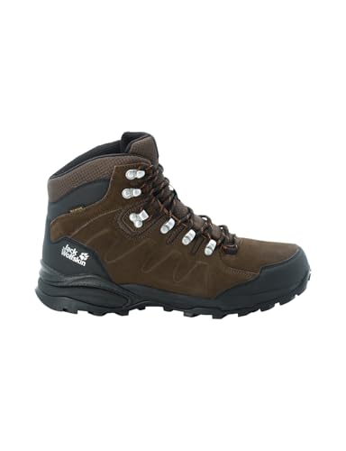 Jack Wolfskin Herren Refugio Texapore Mid M Walking Schuh, Brown Phantom, 41 EU von Jack Wolfskin