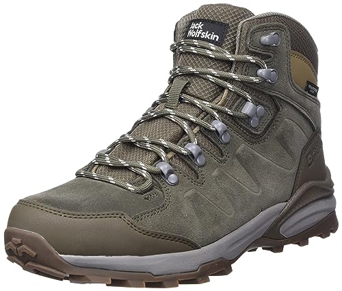 Jack Wolfskin Herren Refugio Texapore MID M Wanderschuh, Cold Coffee, 40 EU von Jack Wolfskin