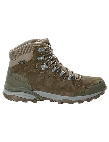 Jack Wolfskin Herren Refugio Texapore MID M Wanderschuh, Cold Coffee, 45.5 EU von Jack Wolfskin