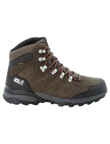 Jack Wolfskin Herren Refugio Texapore Mid M Walking Schuh, Khaki Phantom, 44 EU von Jack Wolfskin