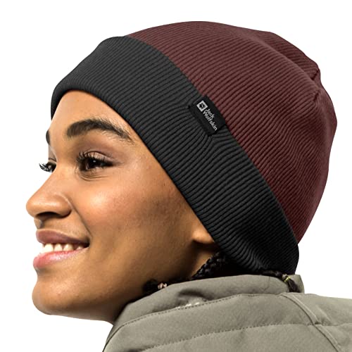 Jack Wolfskin Herren Rib Hat Baseballkappe, Cordovan Red, One Size 55-59Cm von Jack Wolfskin