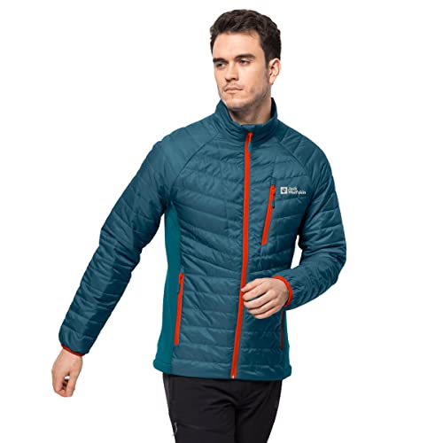 Jack Wolfskin Herren Routenburn Pro Steppjacke, Blue Coral, L von Jack Wolfskin