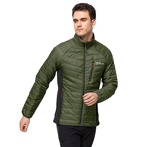 Jack Wolfskin Herren Routenburn Pro Steppjacke, Greenwood, x_l von Jack Wolfskin