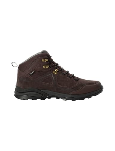 Jack Wolfskin Herren Sunset Hike Texapore MID M Wanderschuh, Dark Oak, 41 EU von Jack Wolfskin