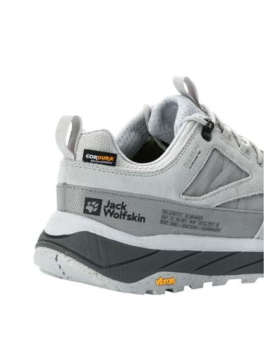 Jack Wolfskin Herren TERRAQUEST Texapore Low M Walking-Schuh, Pebble, 42 EU von Jack Wolfskin