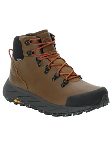 Jack Wolfskin Herren TERRAQUEST X Texapore MID M Wanderschuh, Earth Brown, 40.5 EU von Jack Wolfskin