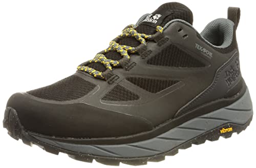 Jack Wolfskin Herren Terraventure Texapore Low M Walking-Schuh, Phantom/Grey, 41 EU von Jack Wolfskin