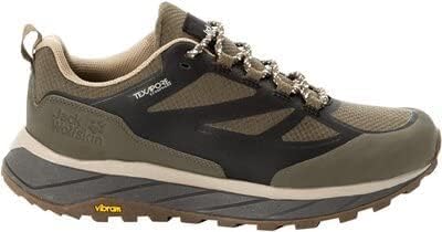 Jack Wolfskin Herren TERRAVENTURE Texapore Low M Walking-Schuh, Black/Black, 40 EU von Jack Wolfskin