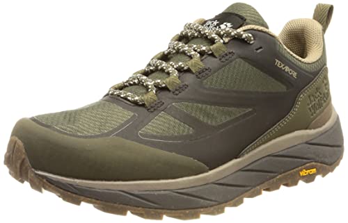 Jack Wolfskin Herren Terraventure Texapore Low M Walking-Schuh, Brown/Beige, 43 EU von Jack Wolfskin