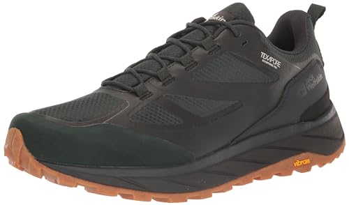 Jack Wolfskin Herren TERRAVENTURE Texapore Low M Wanderschuh, Black Olive, 40.5 EU von Jack Wolfskin