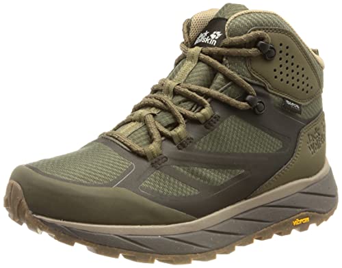 Jack Wolfskin Herren Terraventure Texapore Mid M Walking-Schuh, Brown/Beige, 40 EU von Jack Wolfskin