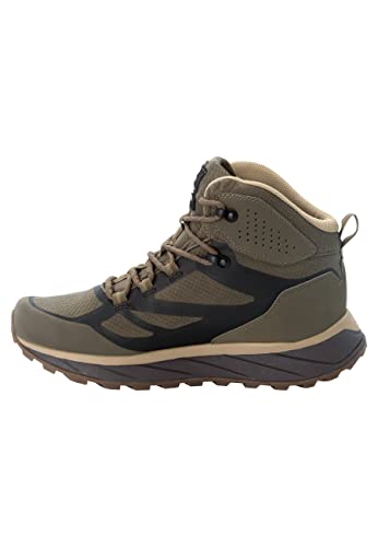 Jack Wolfskin Herren Terraventure Texapore Mid M Walking-Schuh, Brown/Beige, 40.5/41 EU von Jack Wolfskin