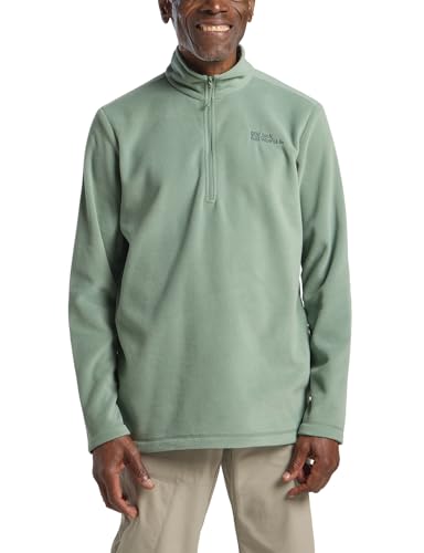 Jack Wolfskin Herren Taunus HZ M Pullover, Eucalyptus, L von Jack Wolfskin