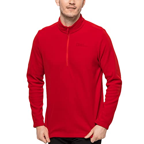 Jack Wolfskin Herren Taunus Hz Pullover, Adrenaline Red, 3XL von Jack Wolfskin