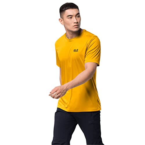 Jack Wolfskin Herren Tech T-Shirt, Burly Yellow Xt, M von Jack Wolfskin