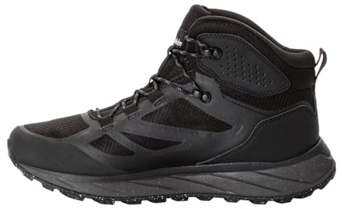 Jack Wolfskin Herren Terraventure Texapore Mid M, Black, 40.5 EU von Jack Wolfskin