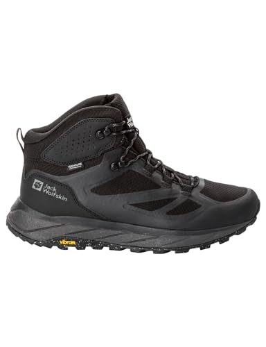 Jack Wolfskin Herren Terraventure Texapore Mid M, Black, 40.5 EU von Jack Wolfskin