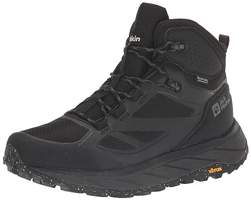 Jack Wolfskin Herren Terraventure Texapore Mid M, Black, 43 EU von Jack Wolfskin