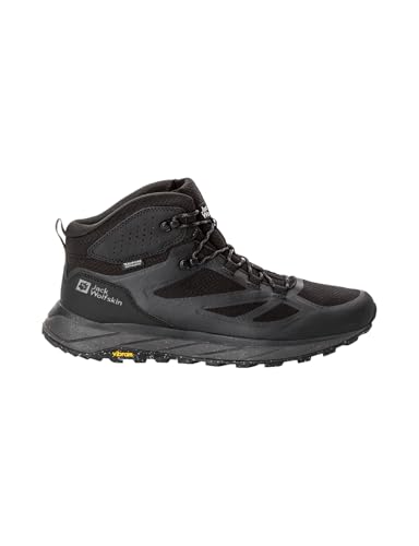 Jack Wolfskin Herren Terraventure Texapore Mid M, Black, 47.5 EU von Jack Wolfskin
