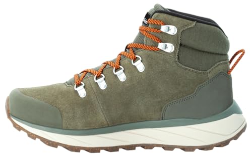 Jack Wolfskin Herren Terraventure Urban Mid M, Khaki / Orange, 40.5 EU von Jack Wolfskin