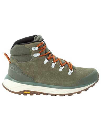 Jack Wolfskin Herren Terraventure Urban Mid M, Khaki / Orange, 42 EU von Jack Wolfskin