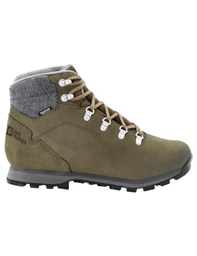 Jack Wolfskin Herren Thunder Bay Texapore Mid M, Khaki / Grey, 40 EU von Jack Wolfskin