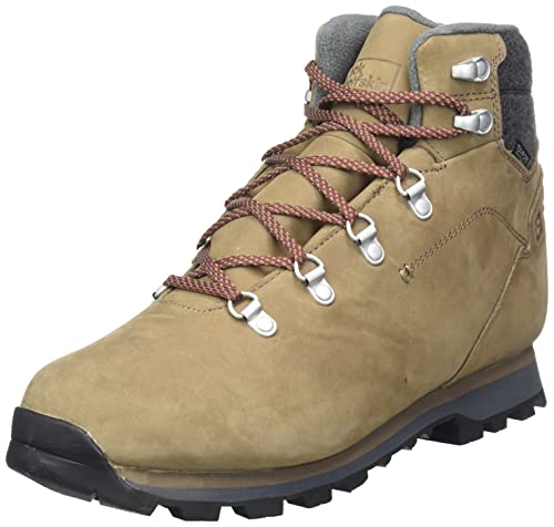 Jack Wolfskin Herren Thunder Bay Texapore Mid M, Light Brown / Light Grey, 39.5 EU von Jack Wolfskin