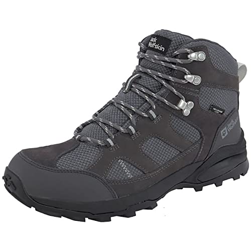 Jack Wolfskin Herren Trail Hiker Texapore Mid Schuhe, dark steel, UK 12 von Jack Wolfskin