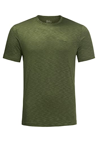 Jack Wolfskin Herren Travel T-Shirt, Greenwood, 3XL von Jack Wolfskin