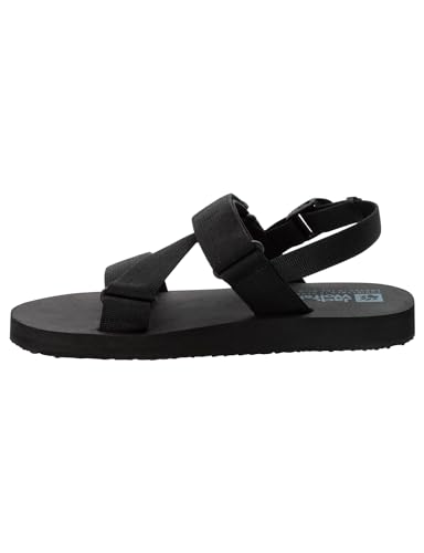 Jack Wolfskin Herren Urban Entdeckung Belt Sandal M, Black, 41 EU von Jack Wolfskin