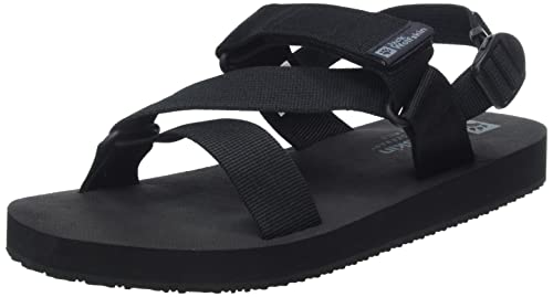 Jack Wolfskin Herren Urban Entdeckung Belt Sandal M, Black, 44 EU von Jack Wolfskin