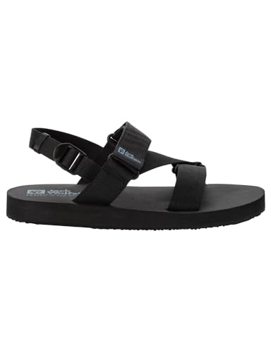 Jack Wolfskin Herren Urban Entdeckung Belt Sandal M, Black, 47 EU von Jack Wolfskin