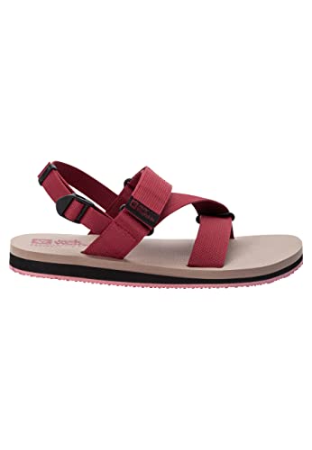 Jack Wolfskin Herren Urban Entdeckung Belt Sandal M, Cayenne Red, 48 EU von Jack Wolfskin