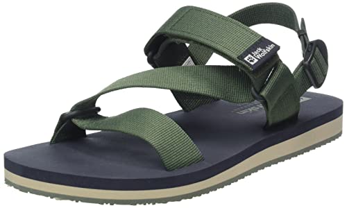 Jack Wolfskin Herren Urban Entdeckung Belt Sandal M, Thyme Green, 40.5 EU von Jack Wolfskin