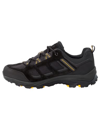 Jack Wolfskin Herren Vojo 3 Texapore Low M, Black Burly Yellow Xt, 39.5 EU von Jack Wolfskin