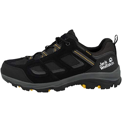 Jack Wolfskin Herren Vojo 3 Texapore Low M, Black Burly Yellow Xt, 45 EU von Jack Wolfskin