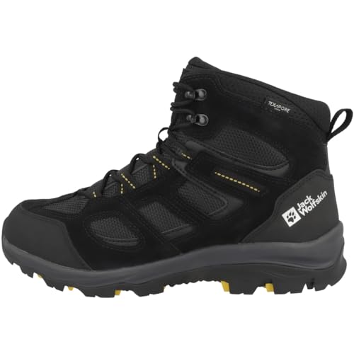 Jack Wolfskin Vojo 3 Texapore Mid (6055 Black/Burly Yellow) EU 45,5 von Jack Wolfskin