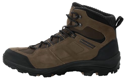 Jack Wolfskin Herren Vojo 3 Wt Texapore Mid M, Brown / Phantom, 40 EU von Jack Wolfskin