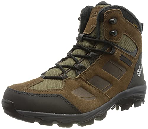 Jack Wolfskin Herren Vojo 3 Wt Texapore Mid M, Brown / Phantom, 46 EU von Jack Wolfskin